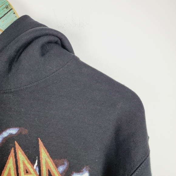 Def Leppard 2020 Bludgeon Riffola Hoodie Pullover - Picture 4 of 6